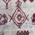 Beautiful Midcentury Azilal Rug Handwoven Size 150x220cm